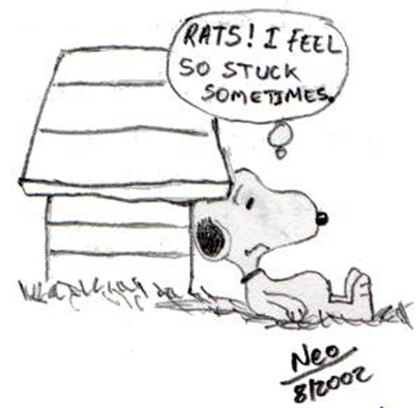 Snoopy_Rats_Stuck